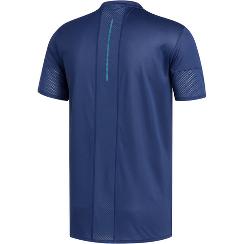 ADIDAS 25/7 TEE RUNR azul