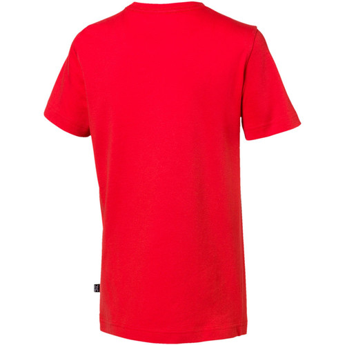 PUMA ESS LOGO TEE B rojo