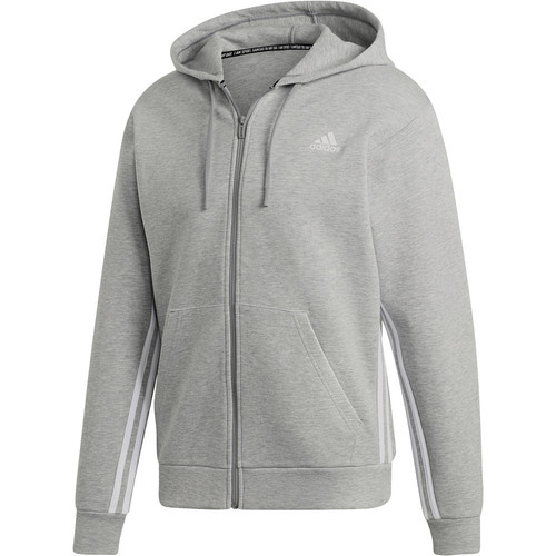 ADIDAS M MH 3S FZ gris