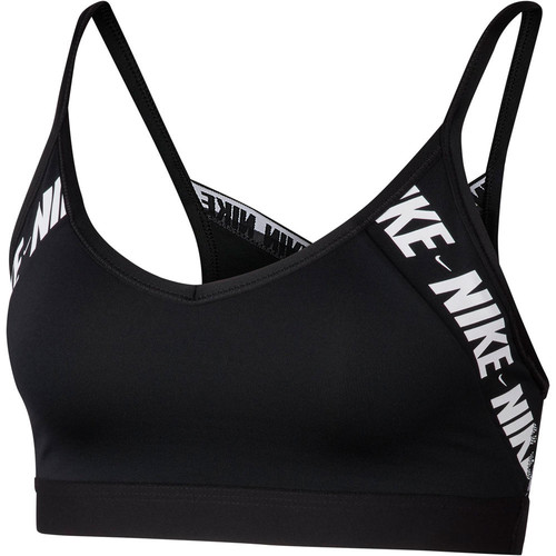 NIKE NIKE INDY LOGO BRA negro