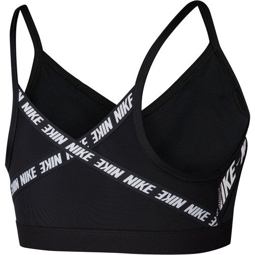 NIKE NIKE INDY LOGO BRA negro