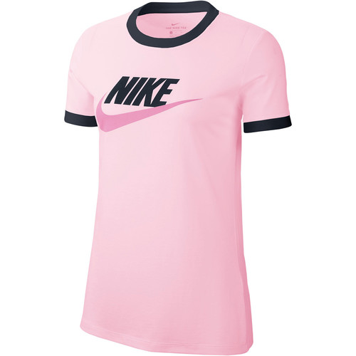 NIKE W NSW TEE FUTURA RINGE rosa