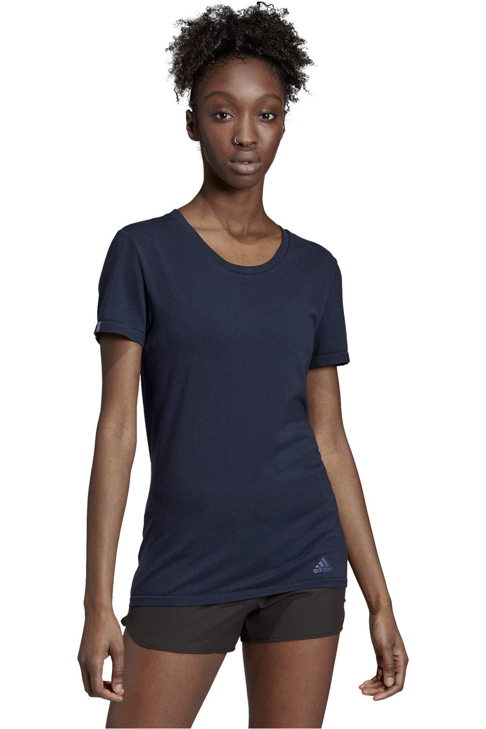 adidas camiseta entrenamiento manga corta mujer Adidas 25/7 TEE W vista frontal adidas camiseta entrenamiento manga corta mujer Adidas 25/7 TEE W vista frontal