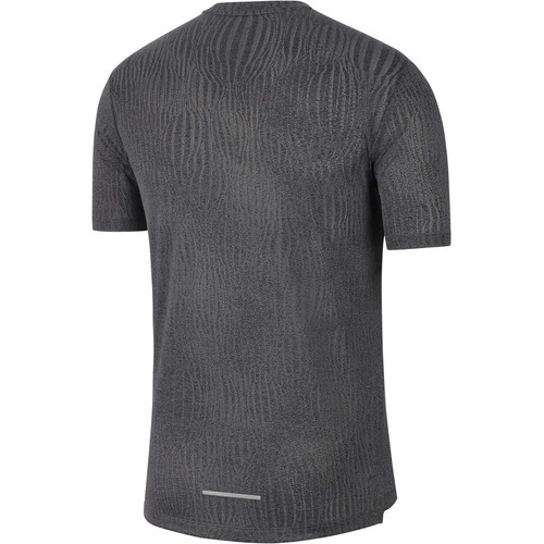 NIKE M NK DRY MILER SS JACQUARD FF gris