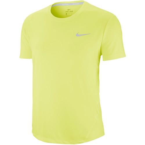 NIKE W NK MILER TOP SS amarillo