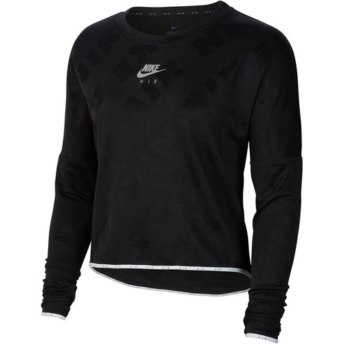 NIKE W NK AIR MIDLAYER CREW negro