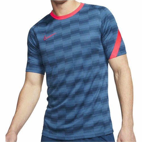 NIKE M NK DRY ACDPR TOP SS GX FP azul