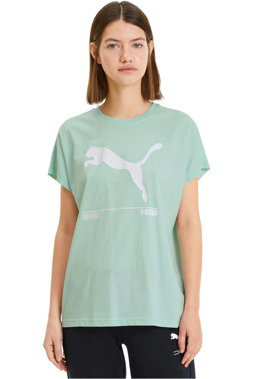 PUMA NU-TILITY TEE MIST GREEN verde