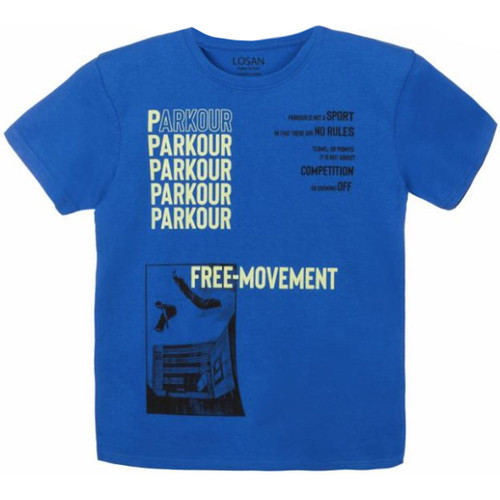 LOSAN CAMISETA PARKOUR azul