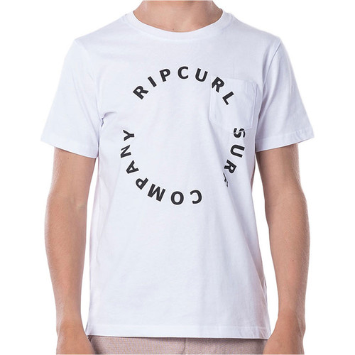 RIP CURL WOOP LOOP BOY TEE blanco