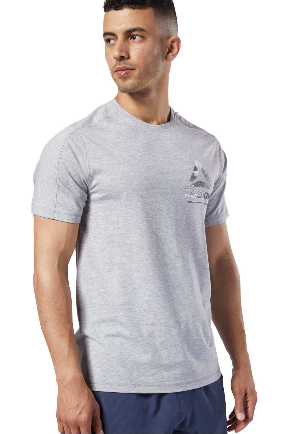 Reebok camiseta técnica manga corta hombre Reebok OST Speedwick Graphic Tee vista frontal Reebok camiseta técnica manga corta hombre Reebok OST Speedwick Graphic Tee vista frontal