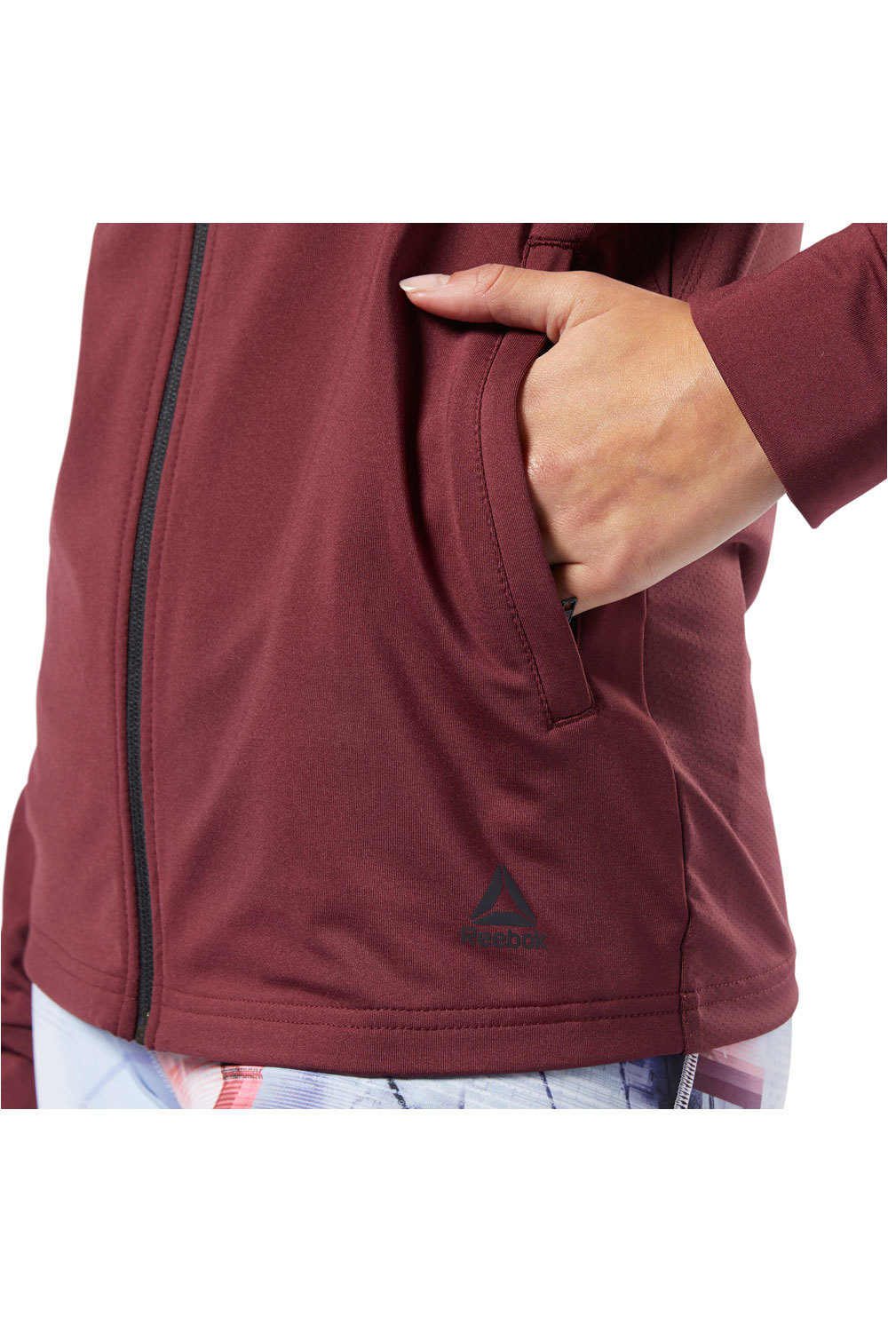 Reebok camiseta técnica manga larga mujer Reebok OS TRACK JACKET 03 Reebok camiseta técnica manga larga mujer Reebok OS TRACK JACKET 03