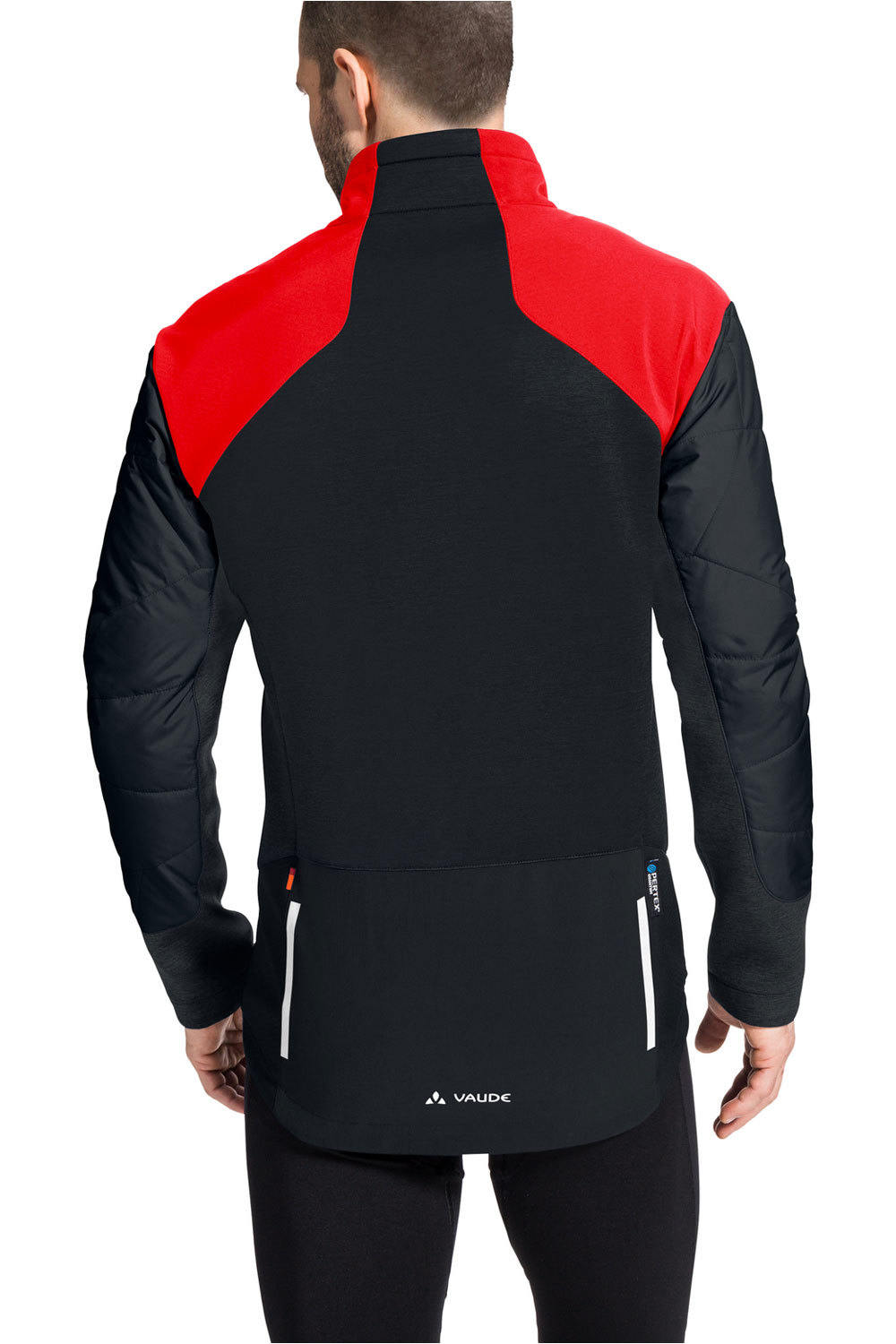 Vaude cortavientos ciclismo hombre Vaude Mens Minaki Jacket III vista trasera Vaude cortavientos ciclismo hombre Vaude Mens Minaki Jacket III vista trasera