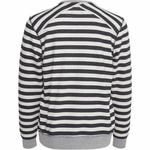 BLEND SWEATSHIRT STRIPES azul