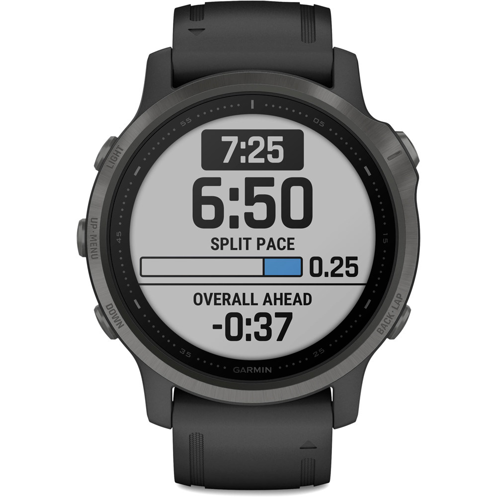 Garmin pulsómetros con gps Garmin FENIX 6S Sapphire Carbon Grey w/ 04 Garmin pulsómetros con gps Garmin FENIX 6S Sapphire Carbon Grey w/ 04