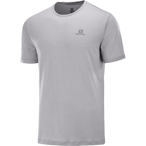 SALOMON AGILE TRAINING TEE M GR gris