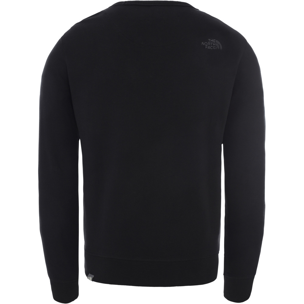 The North Face sudadera hombre The North Face M DREW PEAK CREW LHT vista trasera The North Face sudadera hombre The North Face M DREW PEAK CREW LHT vista trasera