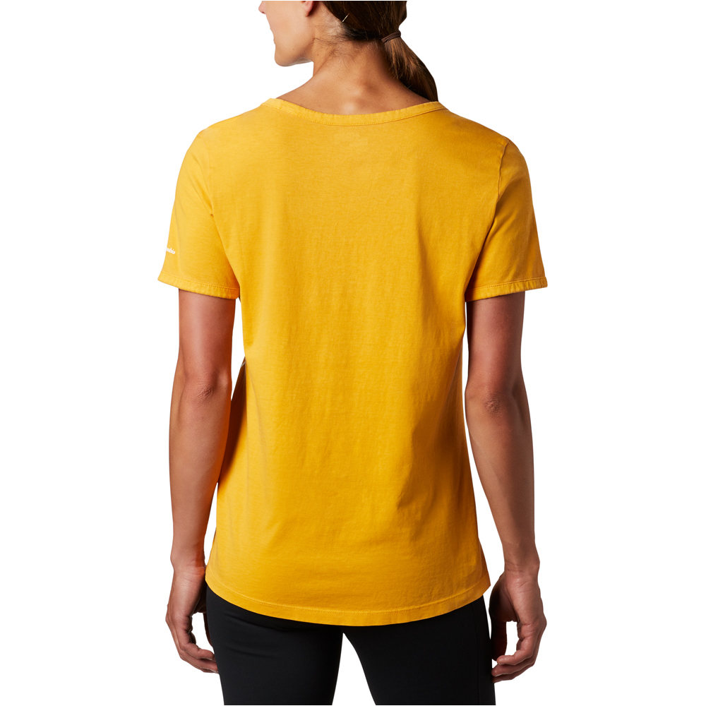 Columbia camiseta manga corta mujer Columbia CSC W Pigment Tee vista trasera Columbia camiseta manga corta mujer Columbia CSC W Pigment Tee vista trasera