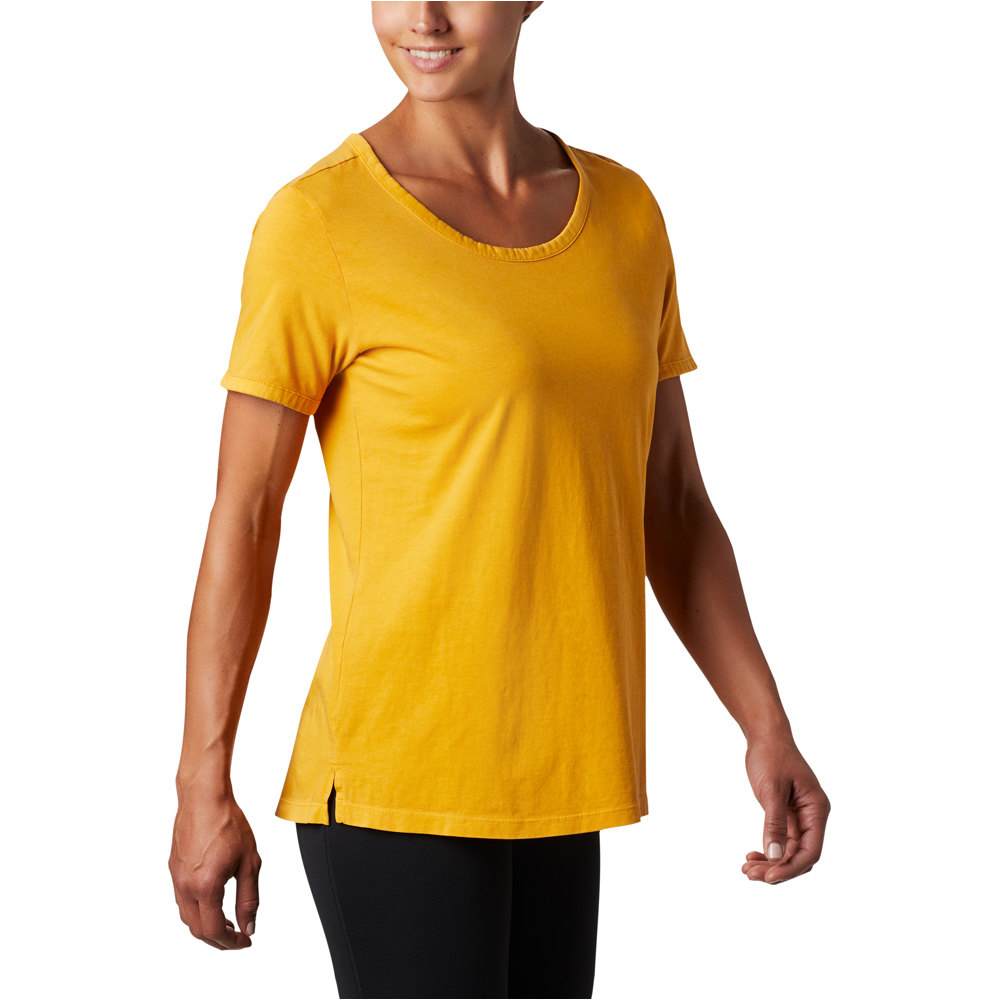 Columbia camiseta manga corta mujer Columbia CSC W Pigment Tee vista detalle Columbia camiseta manga corta mujer Columbia CSC W Pigment Tee vista detalle
