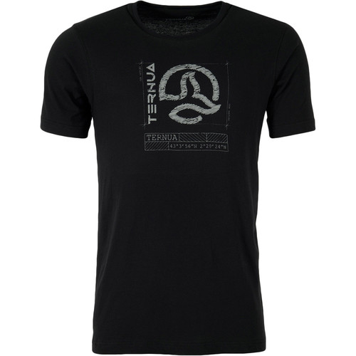 TERNUA CAMISETA MARANAO T-SHIRT M negro