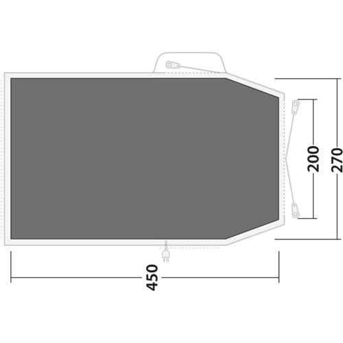 OUTWELL SUELO SUPLEMENTARIO NEVADA 4P