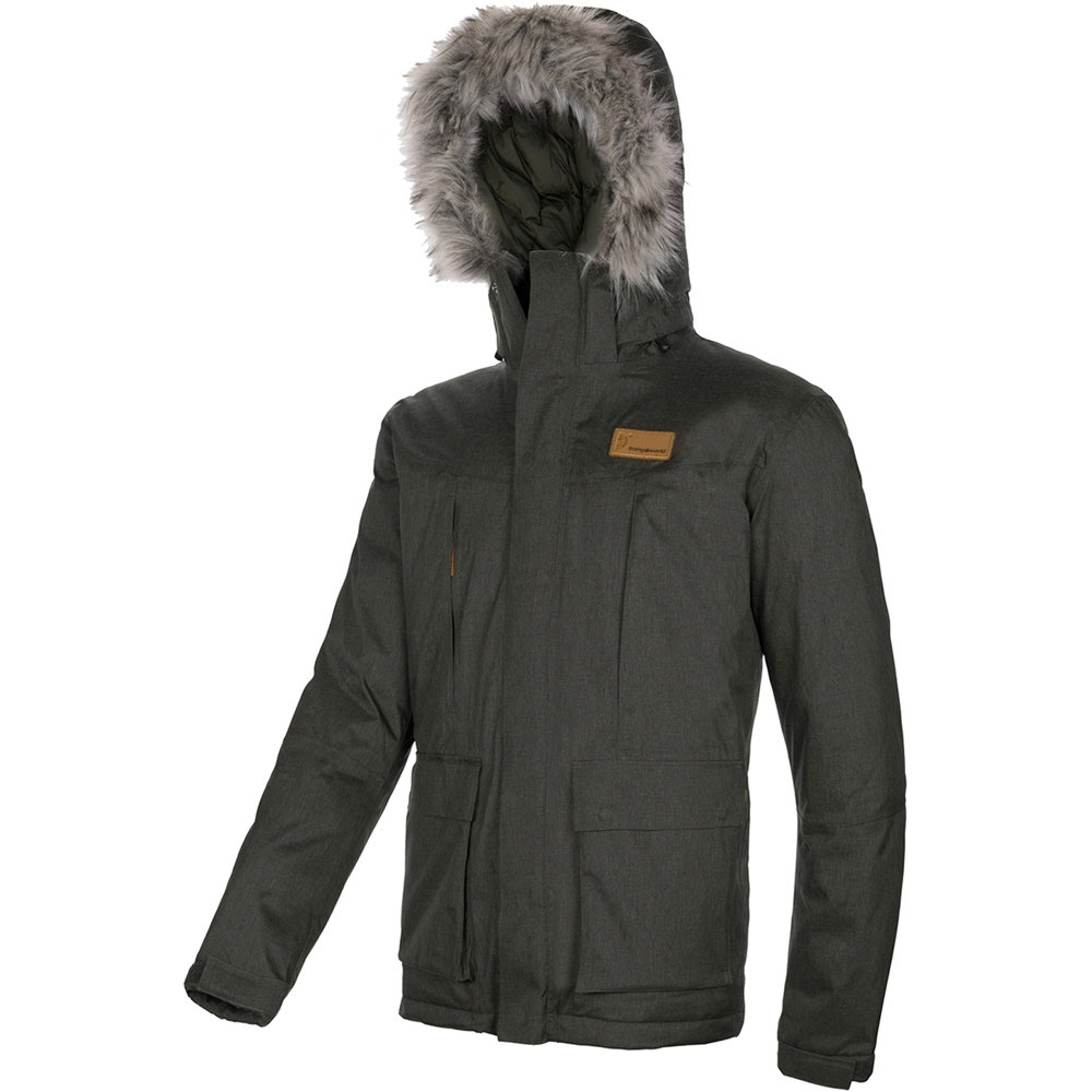 Trango chaqueta impermeable insulada hombre Trango PARKA BASEL TERMIC DV vista frontal Trango chaqueta impermeable insulada hombre Trango PARKA BASEL TERMIC DV vista frontal