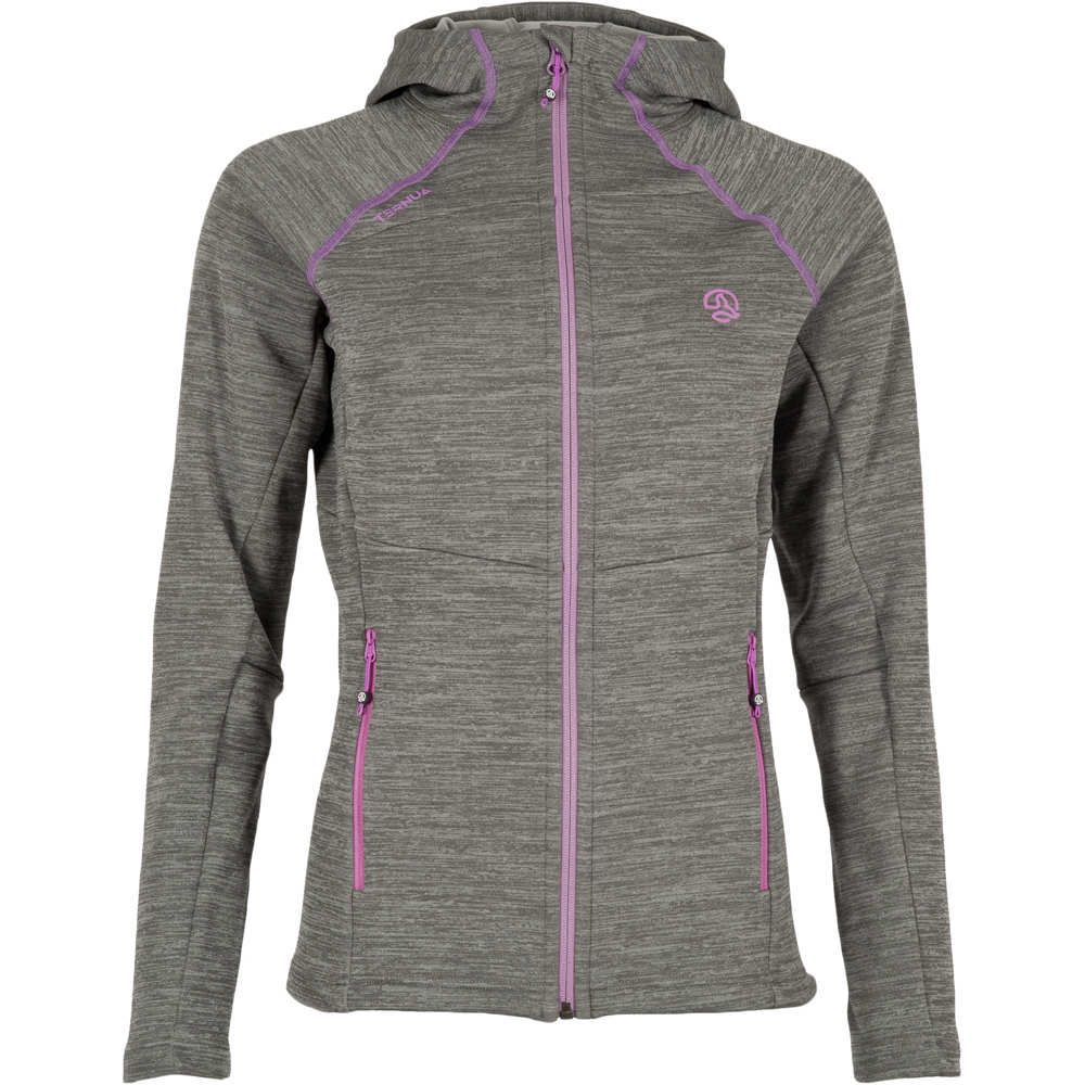 Ternua forro polar mujer Ternua CHAQUETA KAMET JACKET W vista frontal Ternua forro polar mujer Ternua CHAQUETA KAMET JACKET W vista frontal