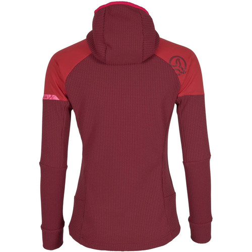 TERNUA CHAQUETA AGILE HYBRID JACKET W R rojo