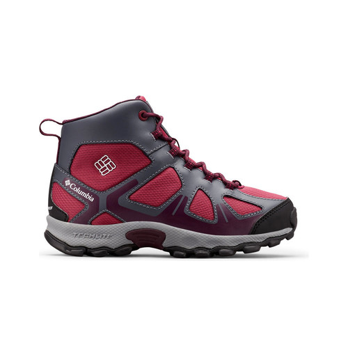 COLUMBIA YOUTH PEAKFREAK XCRSN MID WP morado