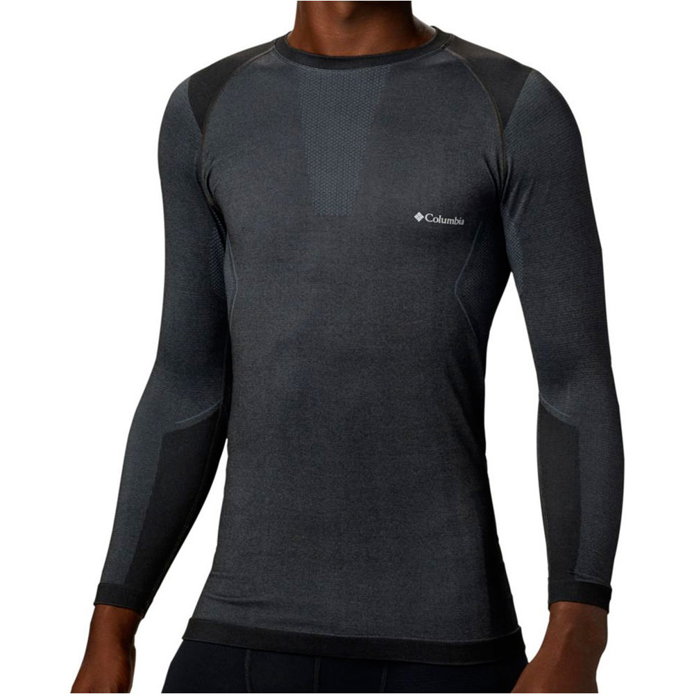 Columbia camiseta térmica manga larga hombre Columbia M Engineered Long Sleeve Crew vista detalle Columbia camiseta térmica manga larga hombre Columbia M Engineered Long Sleeve Crew vista detalle