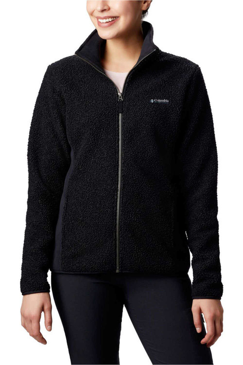 COLUMBIA PANORAMA FULL ZIP negro
