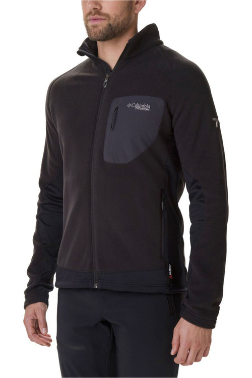 COLUMBIA TITAN PASS 2.0 II FLEECE negro