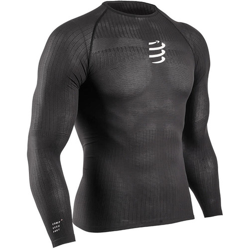 COMPRESSPORT 3D THERMO 50G LS TSHIRT negro