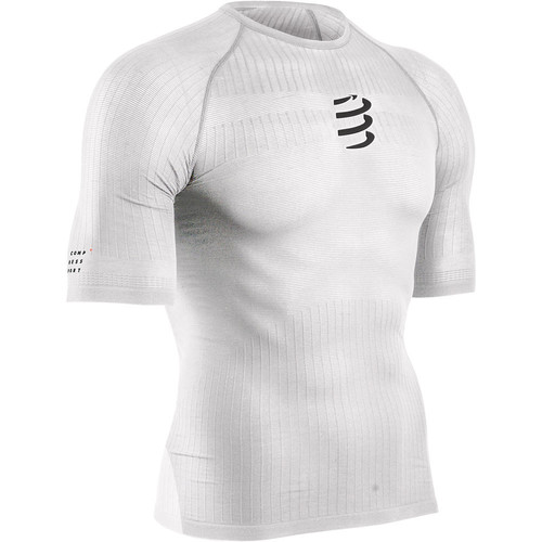 COMPRESSPORT 3D THERMO 50G SS TSHIRT blanco