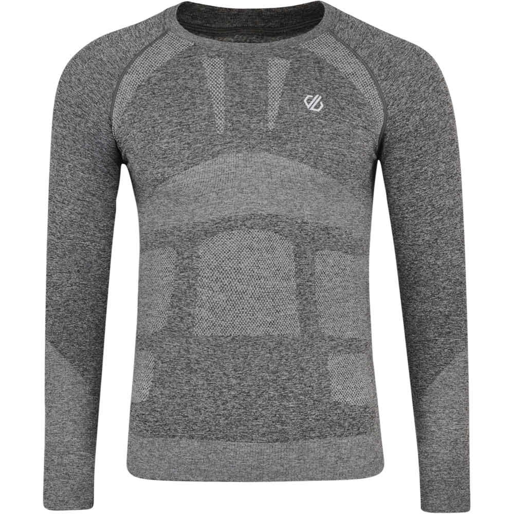 Dare2b camiseta térmica manga larga hombre Dare2b In The Zone B/L GR vista trasera Dare2b camiseta térmica manga larga hombre Dare2b In The Zone B/L GR vista trasera