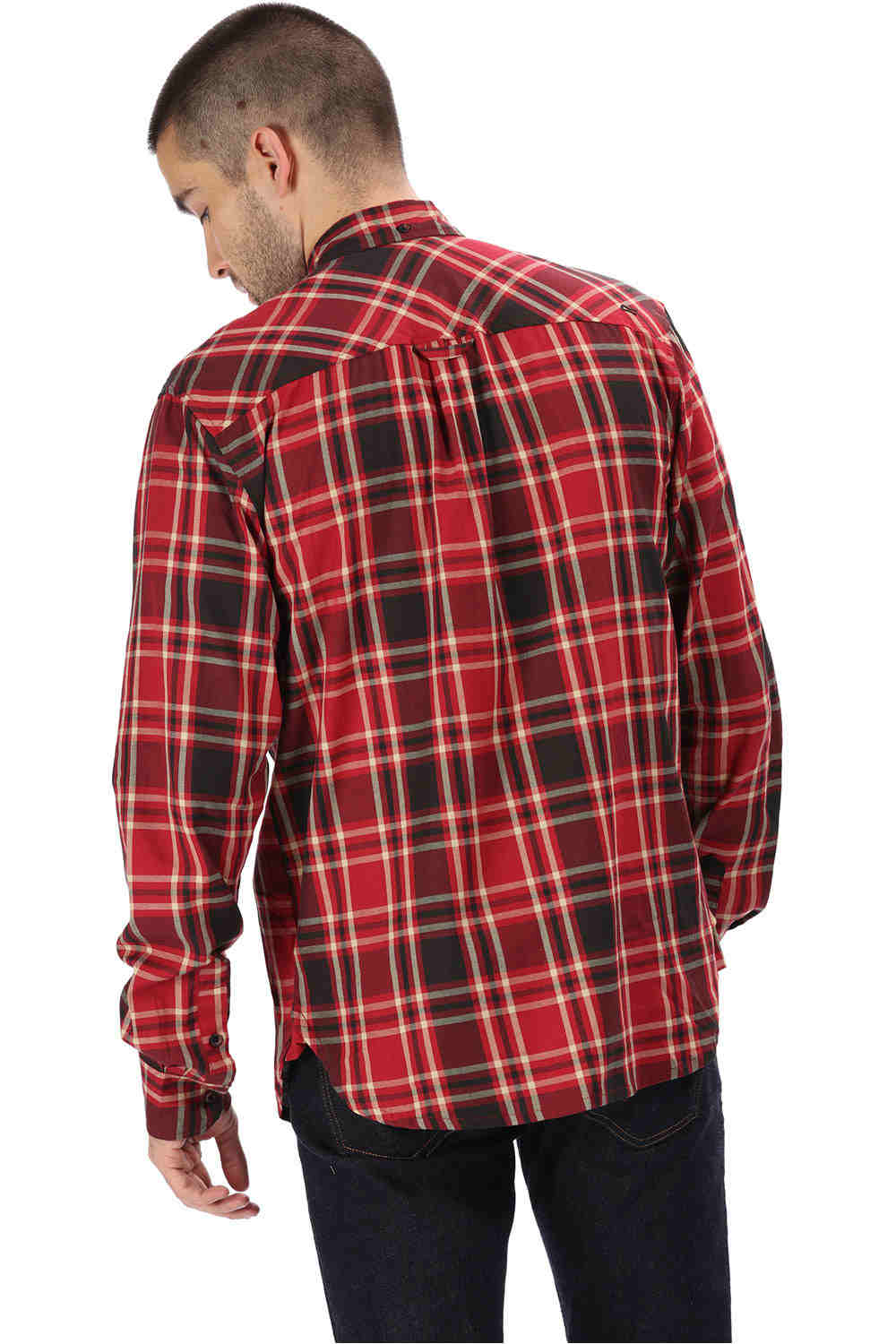 Regatta camisa montaña manga larga hombre Regatta Lazare RO vista trasera Regatta camisa montaña manga larga hombre Regatta Lazare RO vista trasera