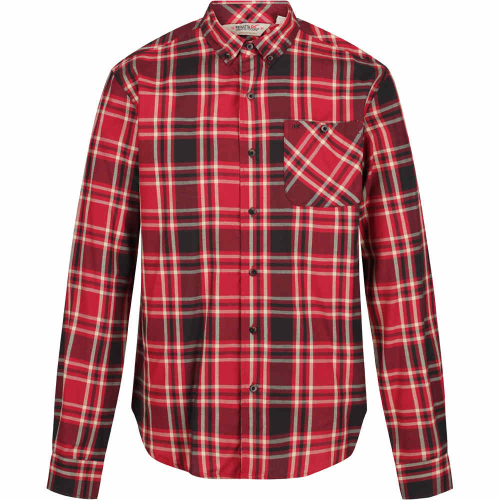 Regatta camisa montaña manga larga hombre Regatta Lazare RO vista detalle Regatta camisa montaña manga larga hombre Regatta Lazare RO vista detalle