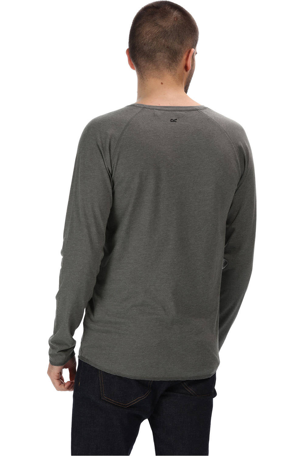 Regatta camiseta montaña manga larga hombre Regatta Kiro GR vista trasera Regatta camiseta montaña manga larga hombre Regatta Kiro GR vista trasera