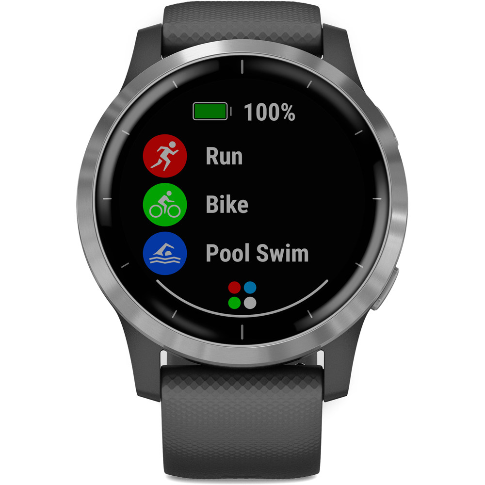 Garmin smartwatch Garmin Vivoactive 4 Plata Gris 02 Garmin smartwatch Garmin Vivoactive 4 Plata Gris 02