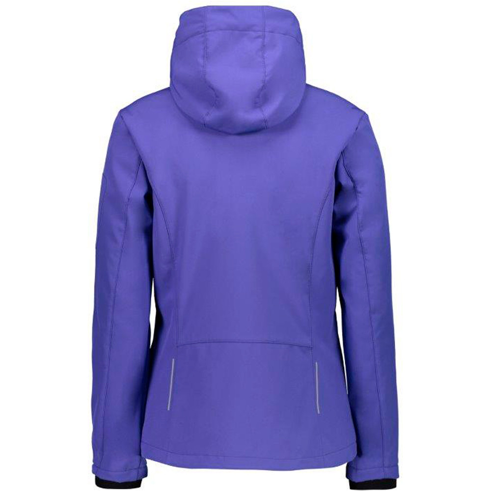 Cmp chaqueta impermeable mujer Cmp WOMAN JACKET ZIP HOOD MO vista trasera Cmp chaqueta impermeable mujer Cmp WOMAN JACKET ZIP HOOD MO vista trasera