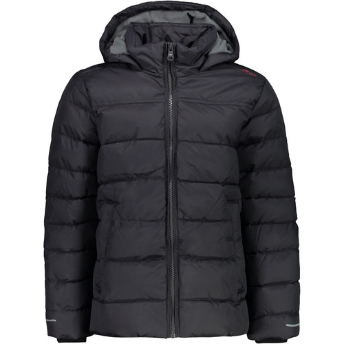 CMP BOY JACKET FIX HOOD gris