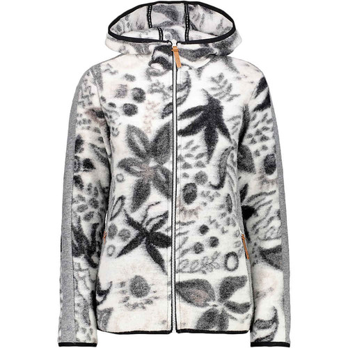 CMP WOMAN JACKET FIX HOOD marron