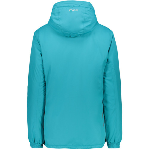 CMP WOMAN JACKET FIX HOOD AZ azul