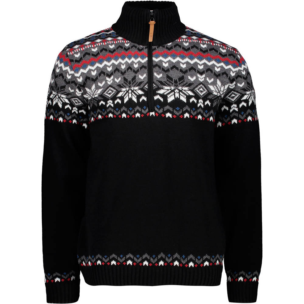 Cmp forro polar hombre Cmp MAN KNITTED PULLOVER vista frontal Cmp forro polar hombre Cmp MAN KNITTED PULLOVER vista frontal