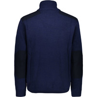 Cmp forro polar hombre Cmp MAN KNITTED PULLOVER WP vista trasera Cmp forro polar hombre Cmp MAN KNITTED PULLOVER WP vista trasera