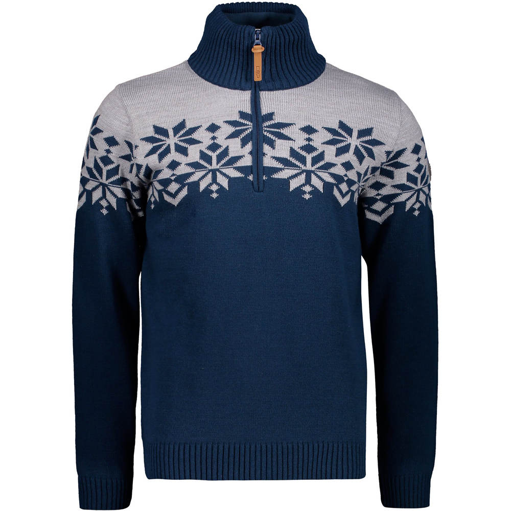 Cmp forro polar hombre Cmp MAN KNITTED PULLOVER WP vista frontal Cmp forro polar hombre Cmp MAN KNITTED PULLOVER WP vista frontal