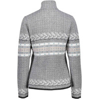 Cmp forro polar mujer Cmp WOMAN JACKET KNITTED vista trasera Cmp forro polar mujer Cmp WOMAN JACKET KNITTED vista trasera