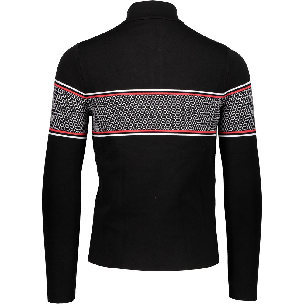 Cmp forro polar hombre Cmp MAN SWEAT KNITTED PP NE vista trasera Cmp forro polar hombre Cmp MAN SWEAT KNITTED PP NE vista trasera