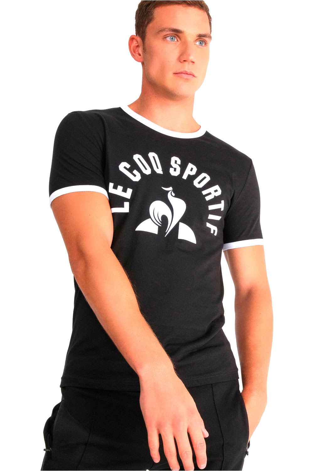 Le Coq Sportif camiseta manga corta hombre ESS Tee SS N3 M vista trasera Le Coq Sportif camiseta manga corta hombre ESS Tee SS N3 M vista trasera