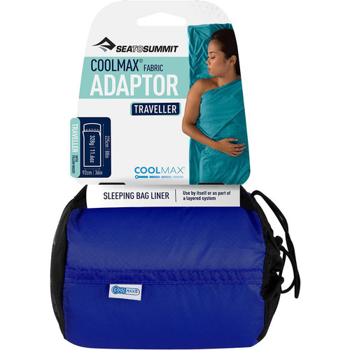 SEATOSUMMIT ADAPTOR COOLMAX TRAVELLER azul